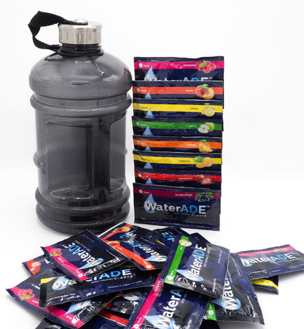 Pick and Mix with Free 2.2 Litre Aqua Tank Water Bottle